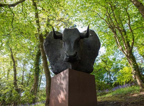 Minotaur - Artworks at Tremenheere Sculpture Gardens in Cornwall
