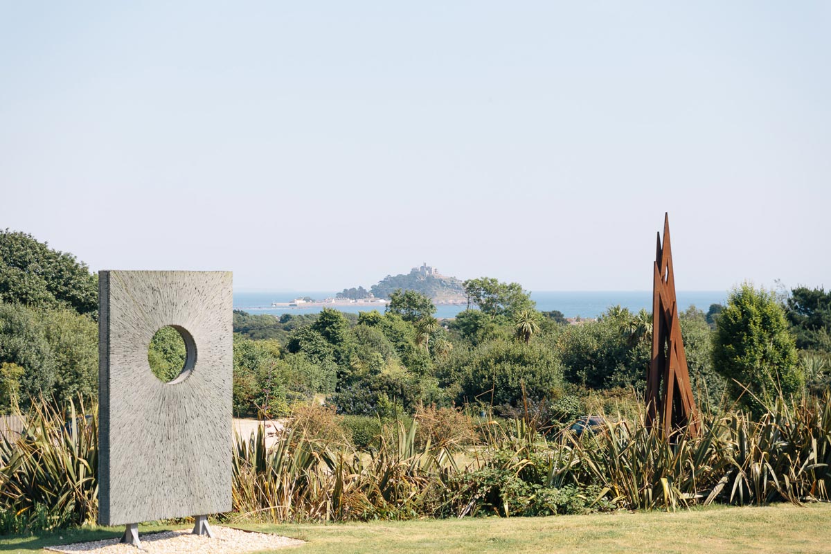 Tremenheere Sculpture Gardens, Penzance Cornwall. Tremenheere