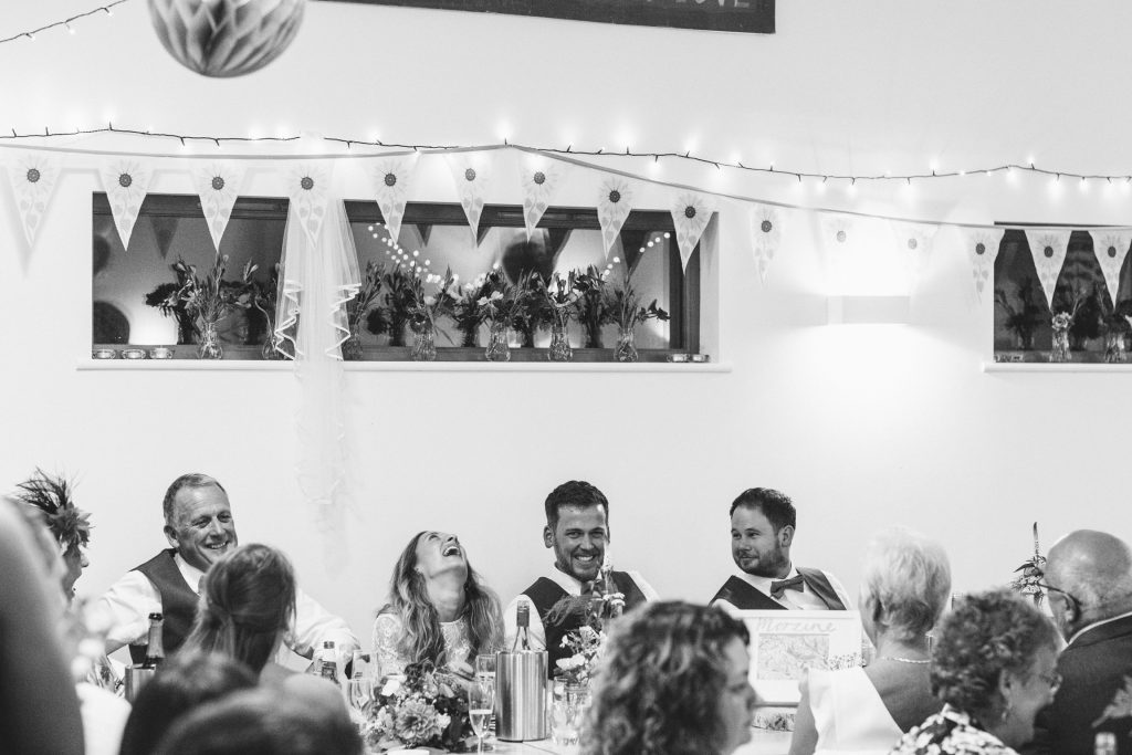 Wedding reception at Tremenheere Kitchen